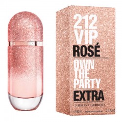 парфюмерная вода carolina herrera 212 vip rose own the party "extra limited edition", 80 ml 