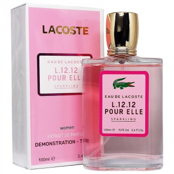 Тестер Lacoste "L.12.12 Pour Elle Sparkling", 100 ml (ТУРЦИЯ)