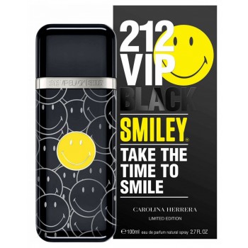 Туалетная вода Carolina Herrera "212 VIP BLACK SMILEY For Men", 100 ml