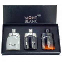 подарочный набор Mont Blanck For Man 3x30 ml