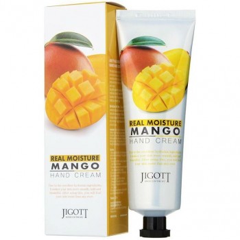 Крем для рук Jigott "Real Moisture Mango Hand Cream", 100ml