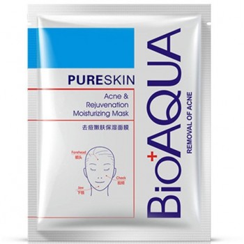 Тканевая маска BioAqua "Pure Skin Acne and Rejuvenation Moisturizing Mask"