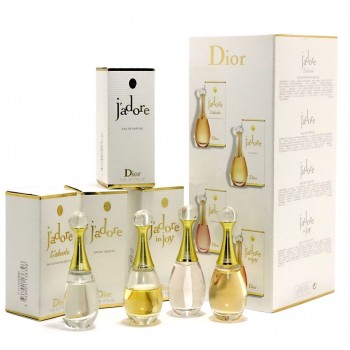 Подарочные наборы Масляные духи Dior Jadore 4x5 ml