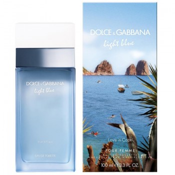 Туалетная вода Dolce and Gabbana "Light Blue Love in Capri", 100 ml