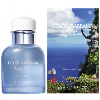 Туалетная вода Dolce and Gabbana "Light Blue Pour Homme Beauty of Capri", 125 ml