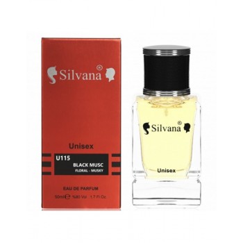 Парфюмерная вода Silvana W 115 "BLACK MUSK", 50 ml
