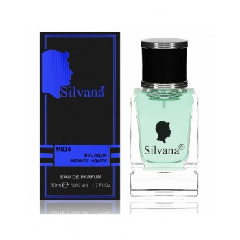 Парфюмерная вода Silvana M 834 "BVL AQUA", 50 ml