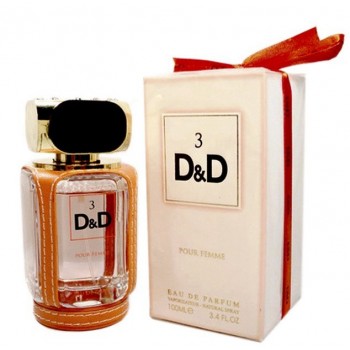 Парфюмерная вода Fragrance World D&D 3 "Dolce & Gabbana L'IMPERATRICE", 75 ml
