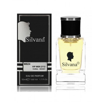 Парфюмерная вода Silvana M 824 "VIP MEN 2112", 50 ml